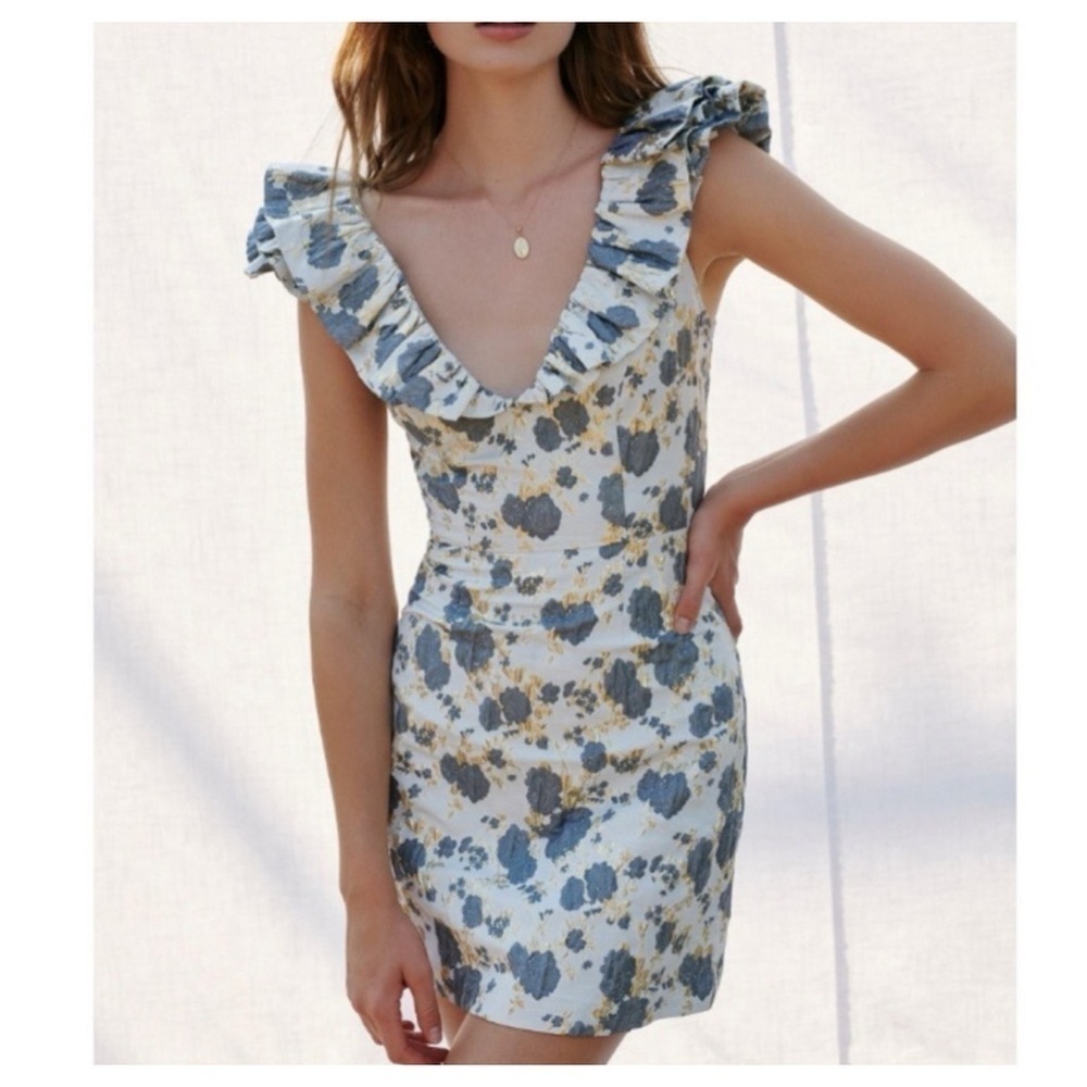 Free People Saylor Floral Maeve Mini Dress size S New with tag